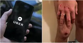 Motorista da Uber é acusado de arrastar gay após abraço em marido