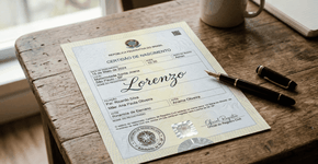 Fim dos nomes americanos difíceis de escrever: a preferência agora é por nomes italianos mais sonoros e fáceis de soletrar no cartório