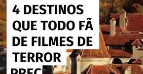 4 destinos que todo fã de filmes de terror precisa conhecer