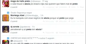 Suposta chegada do ebola ao Brasil alimenta o racismo nas redes sociais
