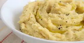 Purê de batata doce de um jeito diferente