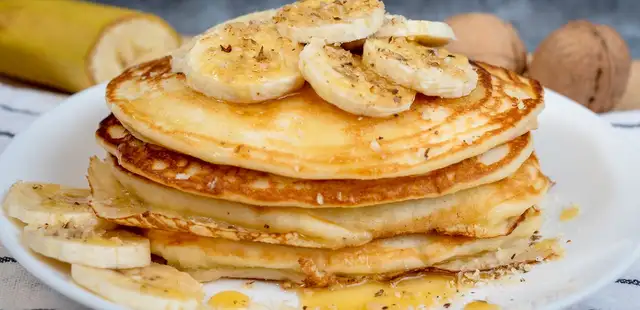 Panqueca de banana sem farinha