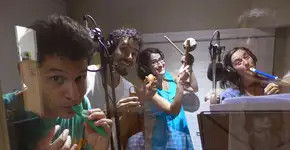 Tiquequê conta a história ‘O Velho, o menino e o burro’