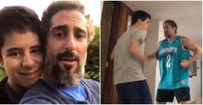 Marcos Mion dança ao som de Michael Jackson com filho autista