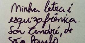 Minha Letra: você é o que você escreve