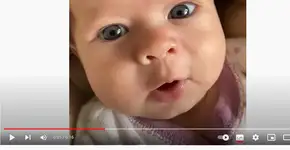 “Bom dia” fala bebê com apenas 2 meses e vídeo viraliza