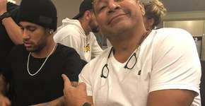 Pai de Neymar discute com repórter da Folha e a xinga aos gritos