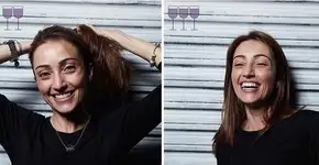 Fotos revelam o antes e depois de 3 taças de vinho