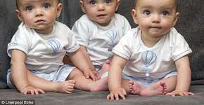 Família ganha bebês trigêmeos geneticamente idênticos