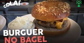 Você já comeu um sanduíche no típico bagel de NY?  #Colaí #CatracaLivre
