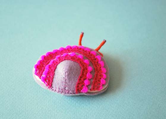 Artista japonesa cria peças fantásticas com a técnica da feltragem