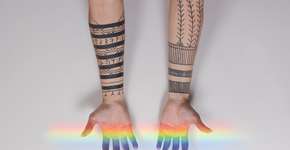 Artista compartilha imagens em que aparece criando os seus trabalhos