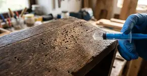 4 maneiras de eliminar besouros da madeira que adoram roer móveis