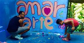 Dia das Boas Ações reúne voluntários para colorir favela no Rio