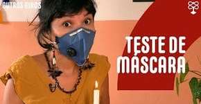 Teste mostra a eficácia de máscaras