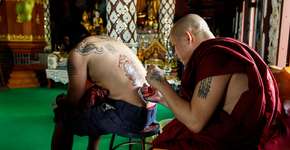 Conheça o trabalho dos monges tatuadores da Tailândia