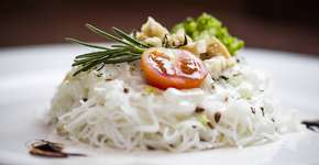 Receita de macarrão instantâneo de arroz