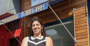 Ex-vendedora abre lavanderia sem ter uma única máquina de lavar