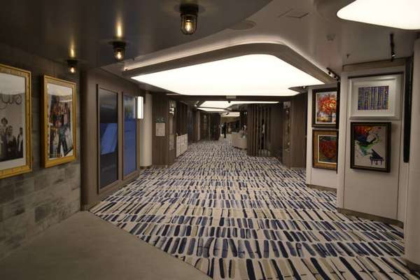 Interior do Norwegian Prima