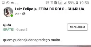 Menino posta foto de geladeira vazia no Natal e recebe doações