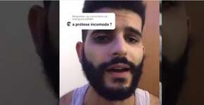 Estudante viraliza ao mostrar como cuida da prótese ocular