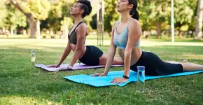 Yoga no Museu de Energia de SP