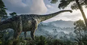 Fósseis na Alemanha revelam herbívoro gigante com pescoço mais longo já visto na Europa