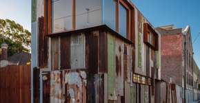 Arquitetos colombianos constroem prédios de lixo