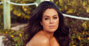 Comparada a Angelina Jolie, modelo exibe suas curvas com orgulho