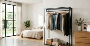 Fim do guarda-roupa de madeira: a preferência agora é por closets abertos mais arejados e modernos