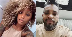 Nanah Damasceno, ex-mulher de Rodriguinho, o acusa de agressão