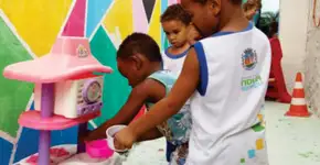 Cartilha traz registro de brincadeiras das crianças de Nova Iguaçu