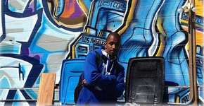 Grafiteiro surdo brasileiro ensina a arte em festival na França