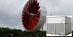 Gerador de água movido a vento usa hélices em forma de asa