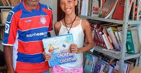 Menina de 12 anos funda biblioteca no sertão da Bahia
