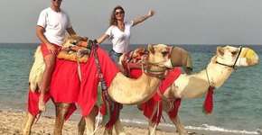 Gisele Bündchen é criticada ao postar foto em passeio no Qatar