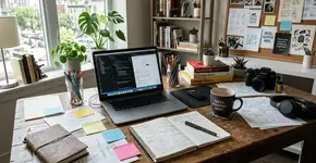 Segundo a psicologia o hábito de deixar as coisas espalhadas na mesa esconde uma criatividade fora do comum