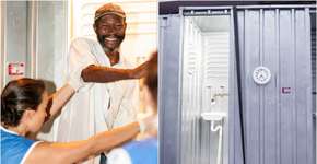 Projeto em BH oferece banho, comida e médico a moradores de rua