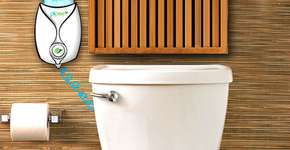 Piipee, o aparelho que economiza água e neutraliza o odor da privada