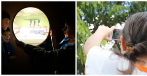 Caminhão passeia pelo Brasil ensinando fotografia para crianças