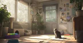 Descubra o limite seguro para seu gato ficar sozinho