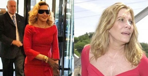 Madonna é flagrada usando mesmo look de Nazaré Tedesco e viraliza