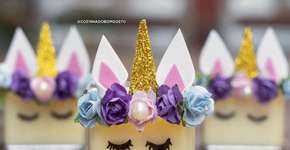 Faça ‘potinho unicórnio’ para festa em casa ou para vender
