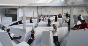 Você trabalharia em um escritório sem mesas ou cadeiras?