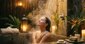 O banho que realmente relaxa: 4 ajustes simples de higiene e autocuidado que melhoram o bem-estar