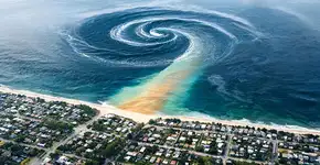 Redemoinhos oceânicos estão impulsionando as correntes costeiras com mais intensidade do que o previsto, e essas forças rotativas podem estar intensificando silenciosamente os eventos climáticos extremos ao longo do litoral global