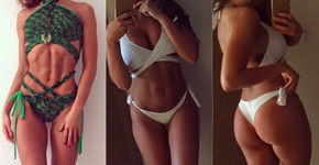 Mulher abandonada estilo esquelético e bomba nas redes