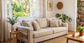 Cansado de cheiros teimosos na sua sala? Esse gesto ultra simples vai limpar e renovar seu sofá rapidinho!