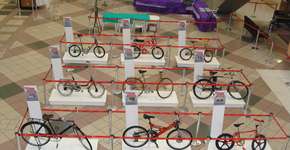 No dia das crianças vá a exposição de bicicletas