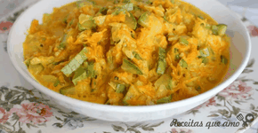 Abobrinha cremosa com cenoura: uma opção leve e nutritiva para acompanhar qualquer prato